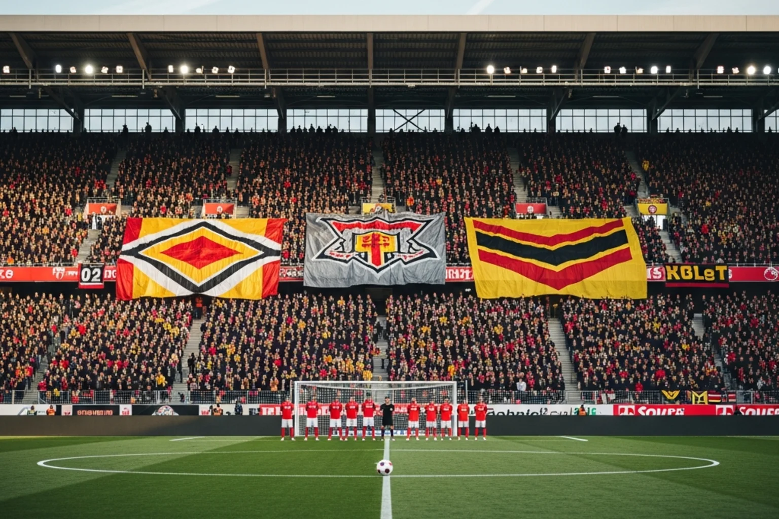 Volles Bundesliga-Stadion mit Zuschauerrekord in der Saison 2025/26